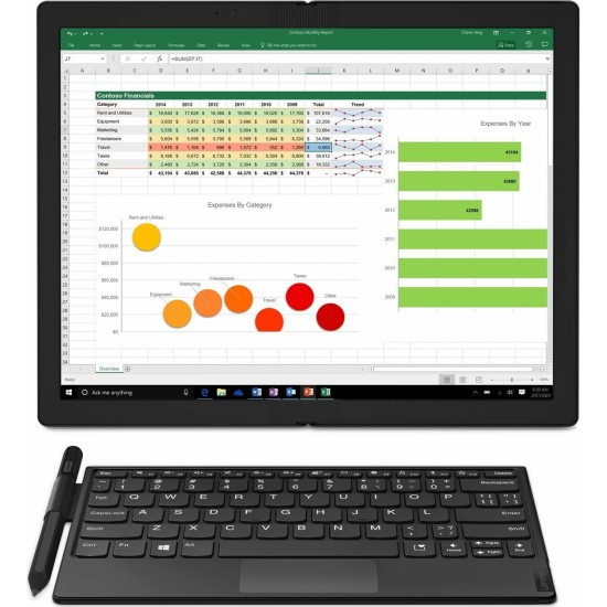 Lenovo ThinkPad X1 Fold G1 20RL000GGE - 13,3" XGA OLED, Intel Core i5-L16G7, 8GB RAM, 512GB SSD, Windows 10 Pro, Pen