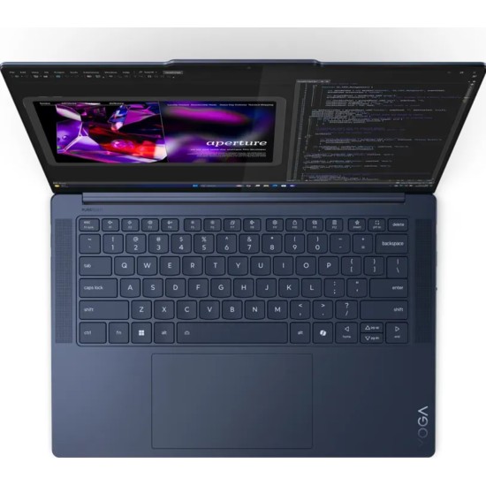 Lenovo Yoga Slim 7 83ED0014GE - 14,5" 3K OLED, Snapdragon X Elite X1E-78-100, 32GB RAM, 1TB SSD, Windows 11 Home