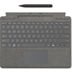 Microsoft Surface Pro Signature Keyboard platinum 8X8-00168 +Pen & copilot button