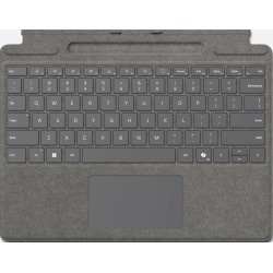 Microsoft Surface Pro Signature Keyboard platinum 8XB-00190 with copilot button