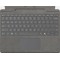 Microsoft Surface Pro Signature Keyboard platinum 8XB-00190 with copilot button