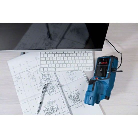 Bosch Akku-Wallscanner D-tect 200 C Professional, 12Volt, Ortungsgerät