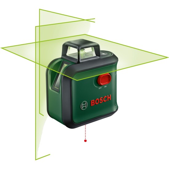Bosch Kreuzlinienlaser AdvancedLevel 360 Set
