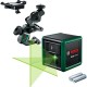 Bosch Kreuzlinienlaser Quigo Green II, mit Klemme