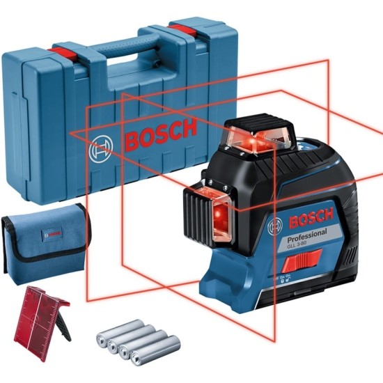 Bosch Linienlaser GLL 3-80 Professional, Kreuzlinienlaser