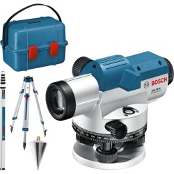 Bosch Optisches Nivelliergerät GOL 20 G Professional, mit Baustativ