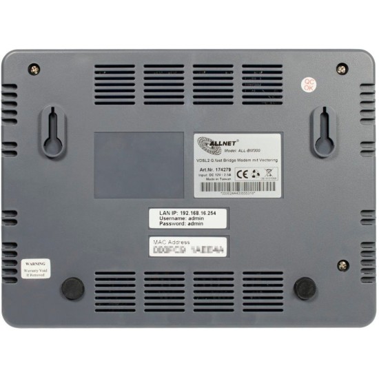 ALLNET ISP Bridge Modem g.fast mit Supervectoring