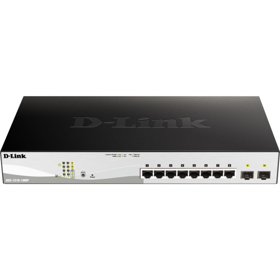 D-Link D-Link DGS-1210-10MP/E PoE/GE/GE/SMA/08, Switch D-Link D-Link DGS-1210-10MP/E PoE/GE/GE/SMA/08, Switch