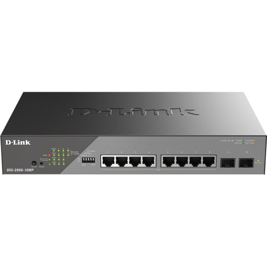 D-Link DSS-200G-10MPP/E, Switch