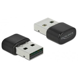 DeLOCK Bluetooth 4.2 und Dualband WLAN ac/a/b/g/n, Bluetooth-Adapter