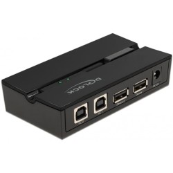 DeLOCK Delock USB 2.0 Switch f. 2 PC an 2Geräte, USB-Umschalter