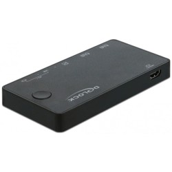 DeLOCK HDMI / USB-C™ KVM Switch 4K 60 Hz mit USB 2.0, KVM-Switch DeLOCK HDMI / USB-C™ KVM Switch 4K 60 Hz mit USB 2.0, KVM-Switch