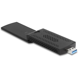 DeLOCK Wi-Fi 6E Dualband WLAN USB Adapter AX3000, WLAN-Adapter