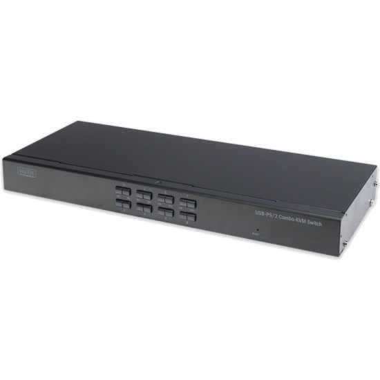 Digitus KVM Switch USB/PS2 8port, KVM-Switch