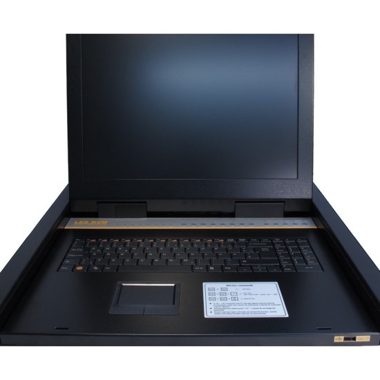 Inter-Tech KVM-1708 Konsole 17 LED VGA, KVM-Switch