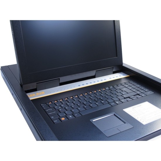 Inter-Tech KVM-1708 Konsole 17 LED VGA, KVM-Switch