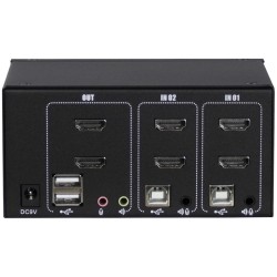 Inter-Tech KVM Switch AS-22HA HDMI, KVM-Switch