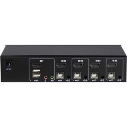 Inter-Tech KVM Switch AS-41HA HDMI, KVM-Switch