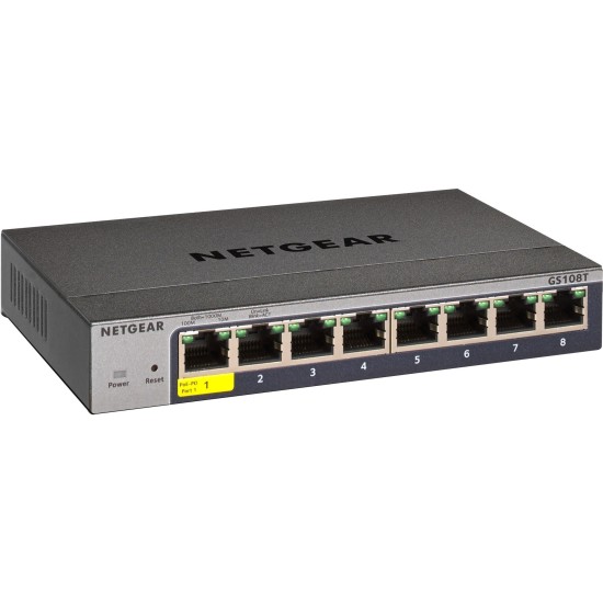 Netgear GS108T v3, Switch