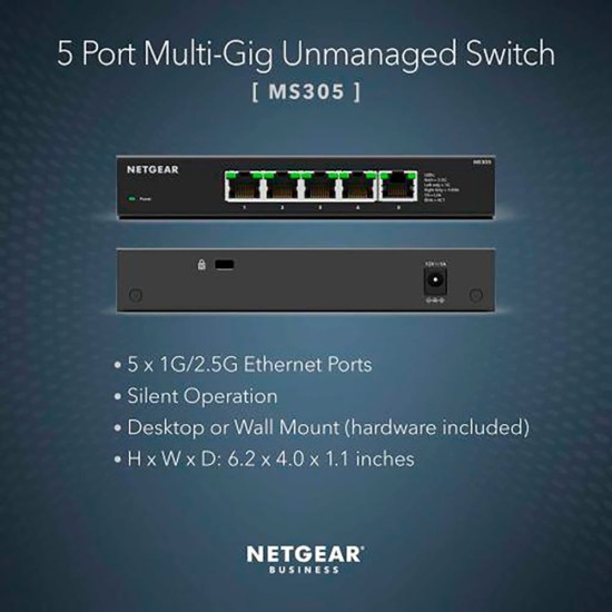 Netgear MS305, Switch Netgear MS305, Switch