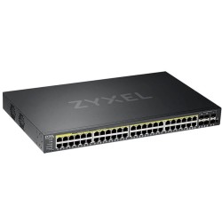 ZyXEL GS2220-50HP 44-Port + 4x SFP/Rj45 +2x SFP GbE L2 managed PoE+ Switch 375W
