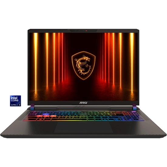 MSI Vector 16 HX AI A2XWHG-074 - 16 QHD+ 240Hz Display, Intel Core Ultra 7 255HX, 16GB DDR5 RAM, 512GB SSD, NVIDIA GeForce RTX 5070Ti, Windows 11
