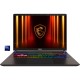 MSI Vector 16 HX AI A2XWHG-074 - 16 QHD+ 240Hz Display, Intel Core Ultra 7 255HX, 16GB DDR5 RAM, 512GB SSD, NVIDIA GeForce RTX 5070Ti, Windows 11