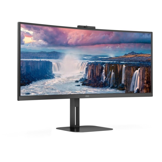 AOC CU34V5CW/BK, LED-Monitor