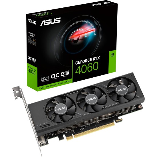 ASUS GeForce RTX 4060 LP BRK OC, Grafikkarte