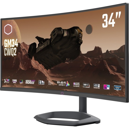 Cooler Master GM34-CWQ2, LED-Monitor