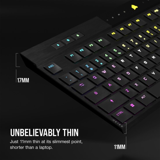 Corsair K100 AIR WIRELESS, Gaming-Tastatur