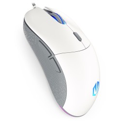ENDORFY GEM Plus Onyx White, Gaming-Maus