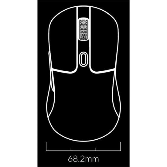 Keychron M3 Wireless, Gaming-Maus