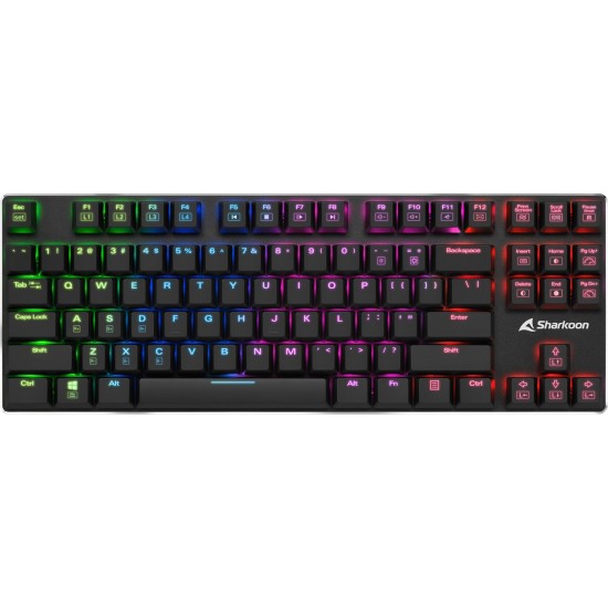 Sharkoon PureWriter TKL RGB, Gaming-Tastatur