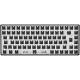 Sharkoon SKILLER SGK50 S3 Barebone, Gaming-Tastatur