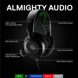 SteelSeries Arctis Nova 1X, Gaming-Headset