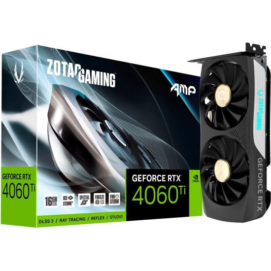 ZOTAC GeForce RTX 4060 Ti 16GB AMP, Grafikkarte