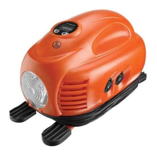 BLACK+DECKER Kompressor ASI200, 8,27bar, Luftpumpe