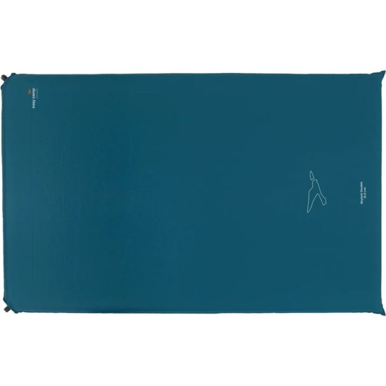 Easy Camp Skylark Mat Double 10cm, Blue 300080, Camping-Matte