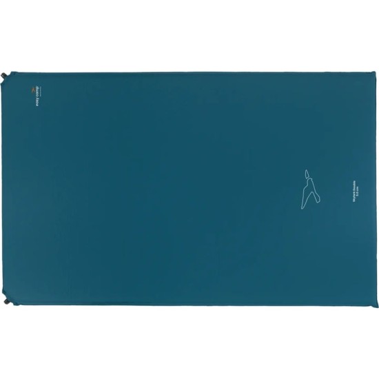Easy Camp Skylark Mat Double 5cm, Blue 300079, Camping-Matte