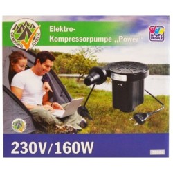 Happy People Elektro-Kompressorpumpe Power 230 Volt / 150 Watt, Luftpumpe