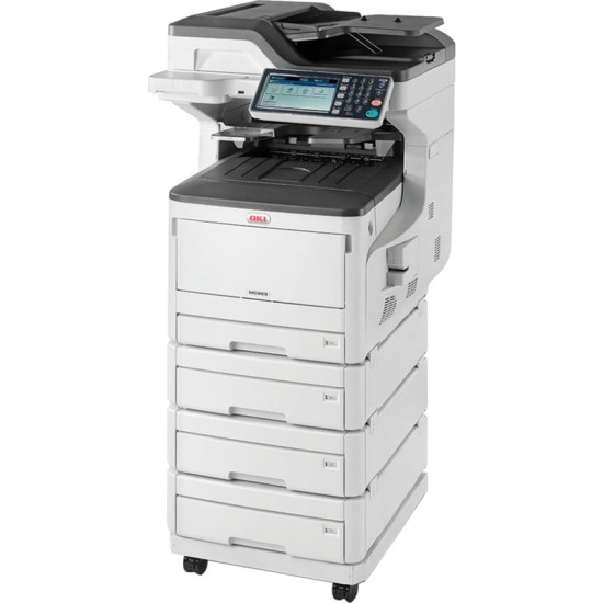OKI MC853dnv color laser printer Scanner copier Fax LAN A3