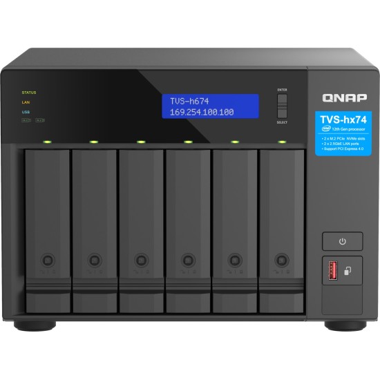 QNAP TVS-h674T-i5-32G NAS 6-Bay