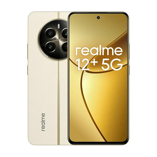 Realme 12+ 5G Navigator Beige Android Smartphone (8GB RAM, 256GB storage) 16.94 cm (6.67")