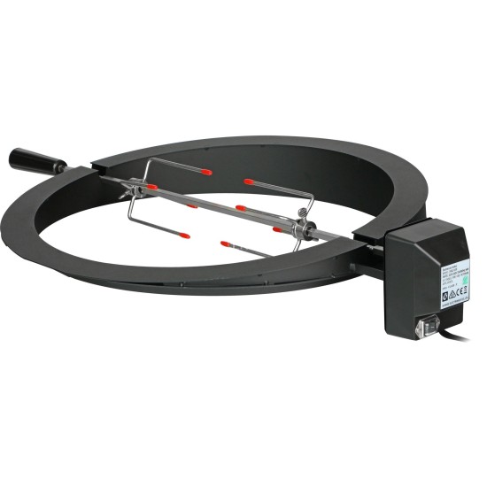 Big Green Egg Drehspieß LetzQ Spit, 18", 5-teiliges Set, Grillspieß