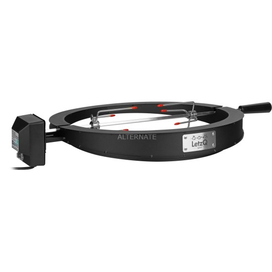 Big Green Egg Drehspieß LetzQ Spit, 18", 5-teiliges Set, Grillspieß