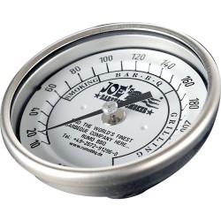 Joe´s Barbeque Joe´s Original Edelstahl Thermometer 3" Joe´s Barbeque Joe´s Original Edelstahl Thermometer 3"