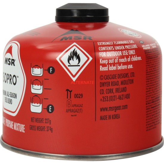 MSR Gaskartusche IsoPro, 227g