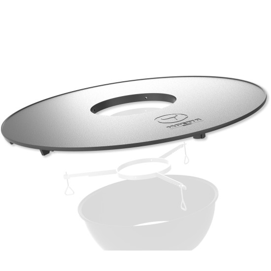 Moesta BBQ Disk Plancha, Feuerplatte für Kugelgrills, Grillplatte