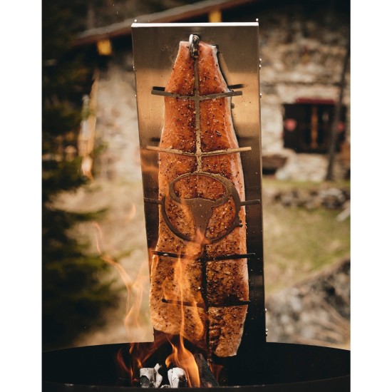 Moesta FlameBoard - Flammlachsbrett, Halterung